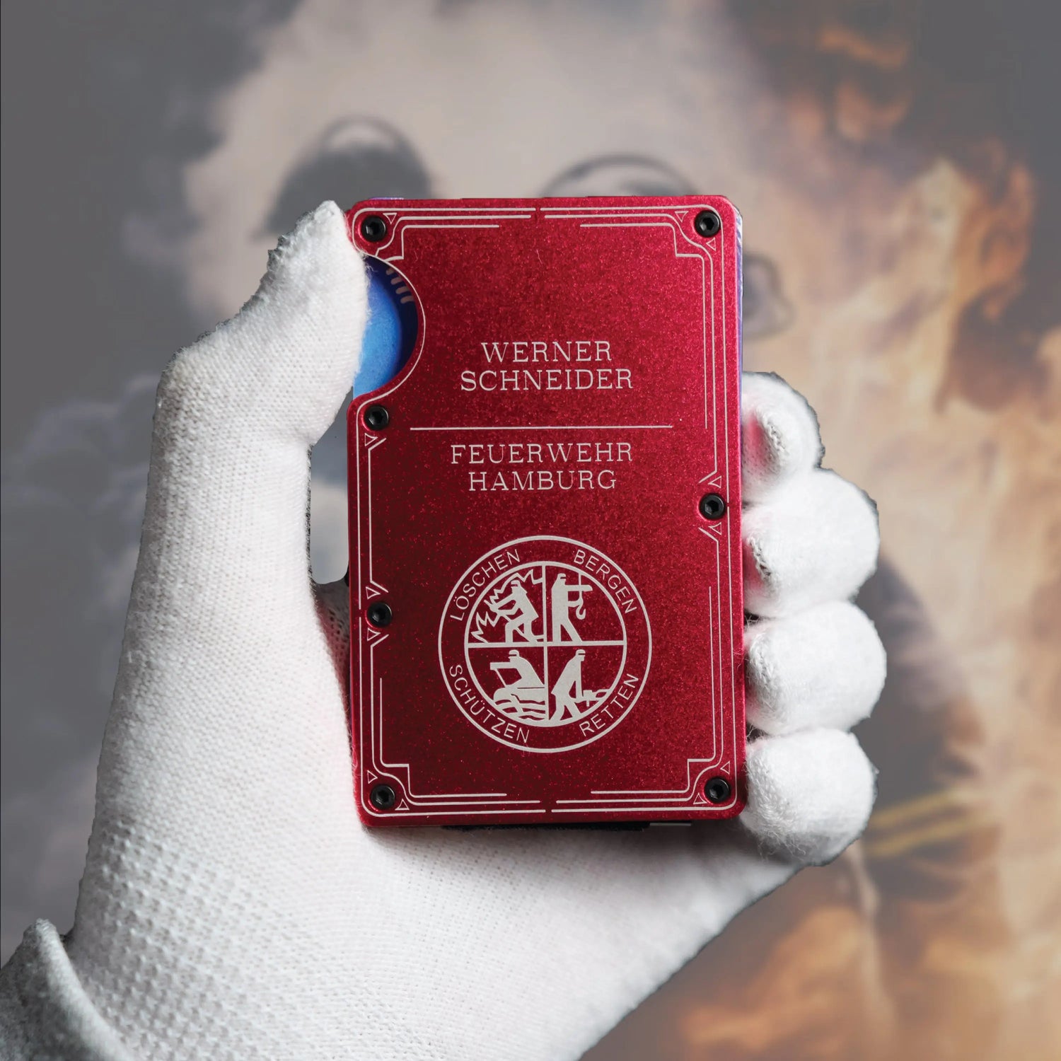 Signet Kartenhalter Steelmonks