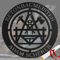 Betonbauer -  Zunft-Schilder