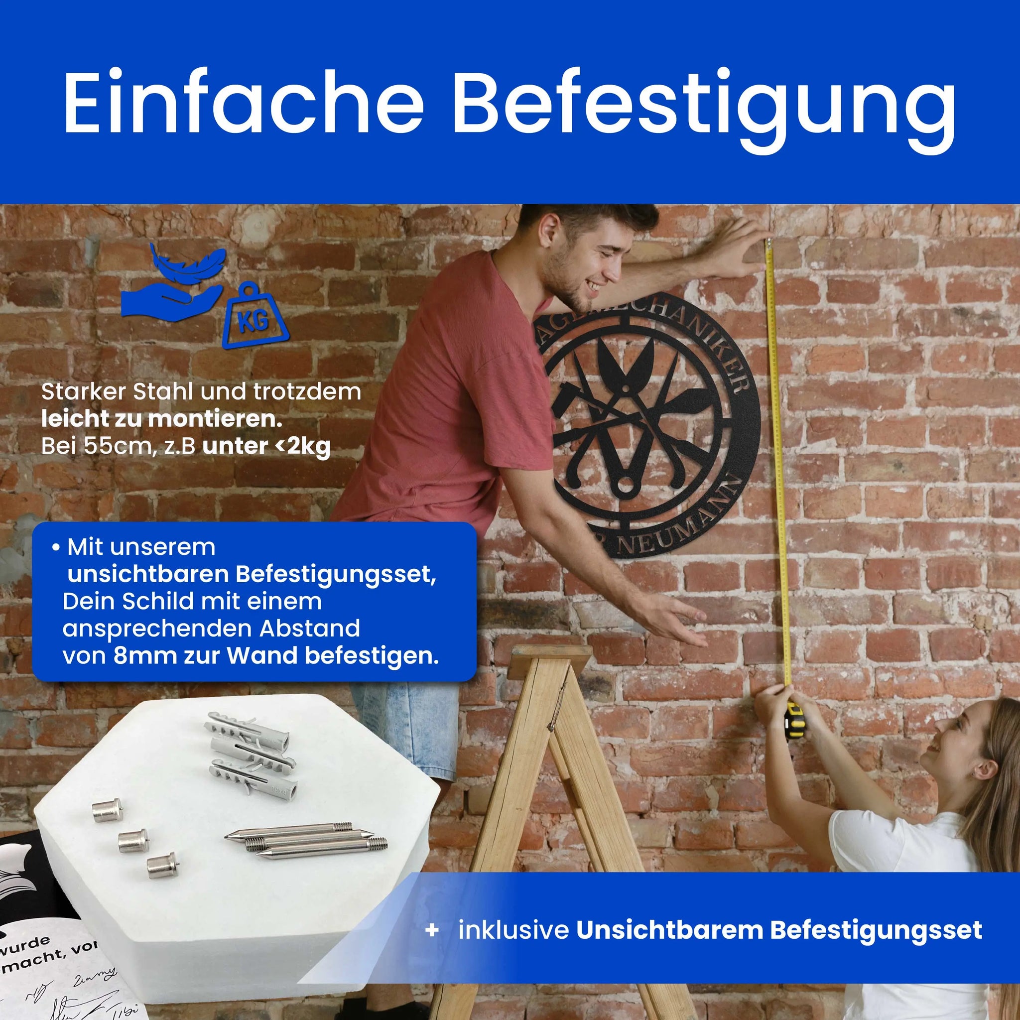 Anlagenmechaniker - (Klempner / Heizungsbauer) -  Zunft-Schilder