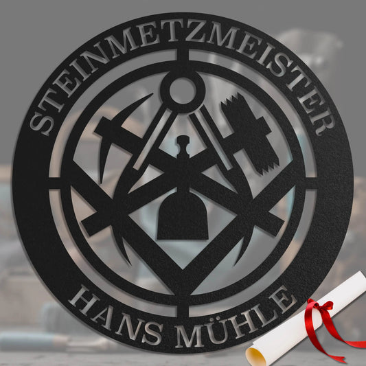 Steinmetz -  Zunft-Schilder