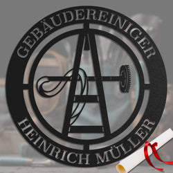 Gebäudereiniger -  Zunft-Schilder