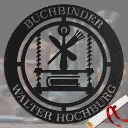 Buchbinder -  Zunft-Schilder