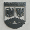Behörden-Wappenschild mit Originalschrift