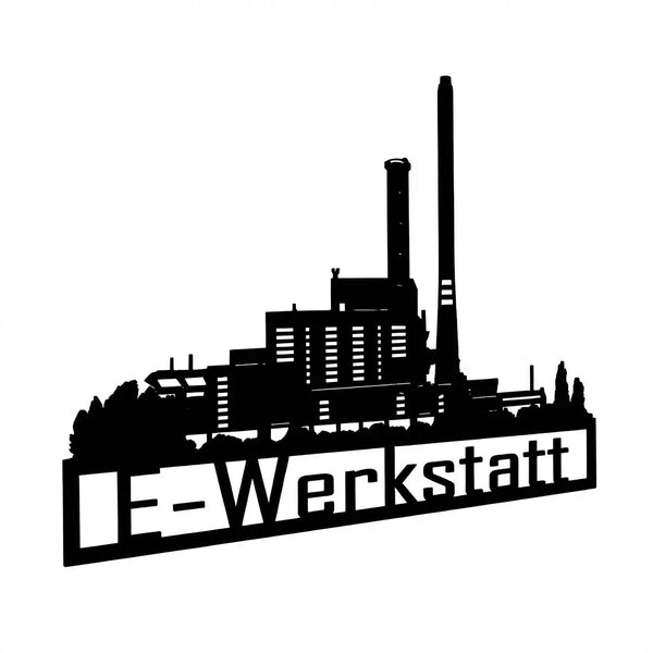 E-Werkstatt Wandschild Steelmonks