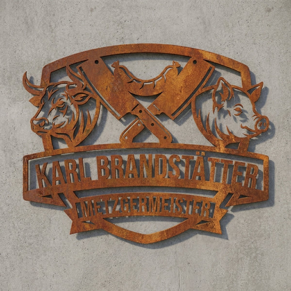 Metzger-Emblem Karl Brandstätter