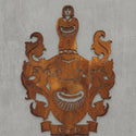 Familienwappen-Wandschild mit Namen Steelmonks