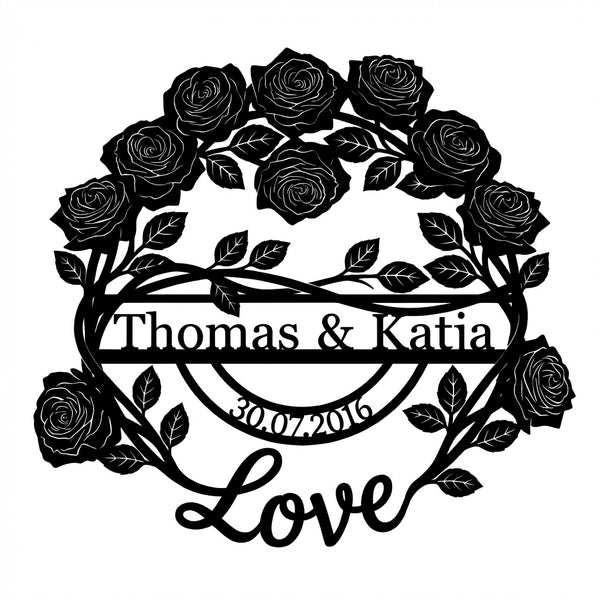Rosen-Emblem Thomas & Katja