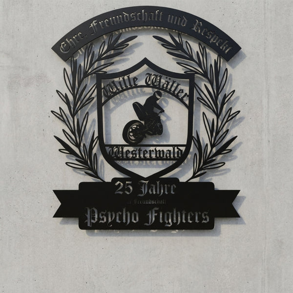 Wappen Wandschild nach Bild