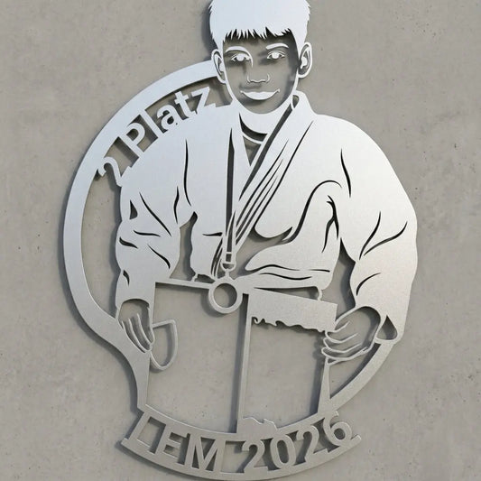 Emblem-Wandschild 2 Platz – LEM 2026 Steelmonks