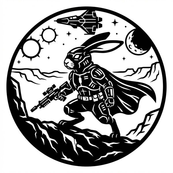 Galaktisches Kaninchen Emblem