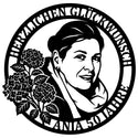 Rundes Hortensien-Porträt Wandschild – Herzlichen Glückwunsch Anja 50