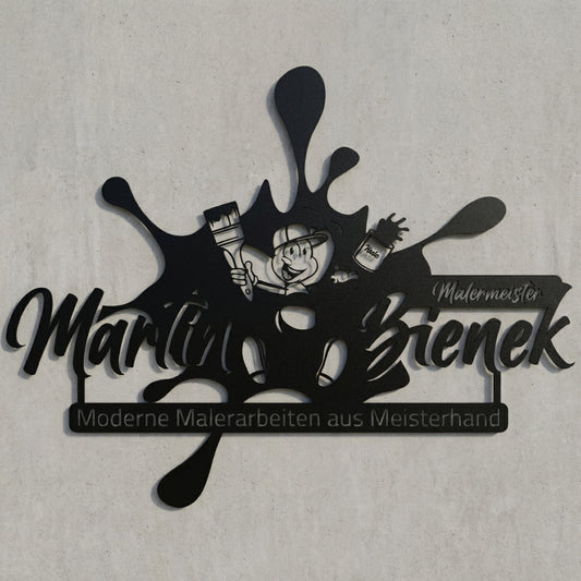 Firmenlogo Wandschild