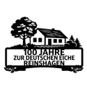 Schlichtes Text-Wandschild