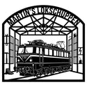 Martin’s Lokschuppen – E 251 Wandschild Steelmonks