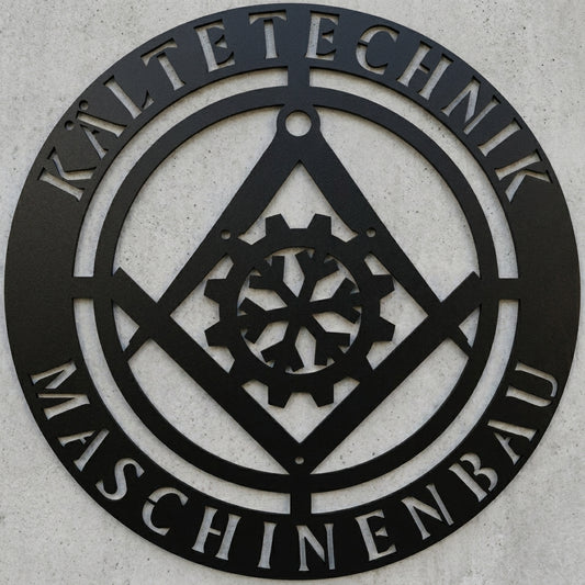 Firmenschild Emblem