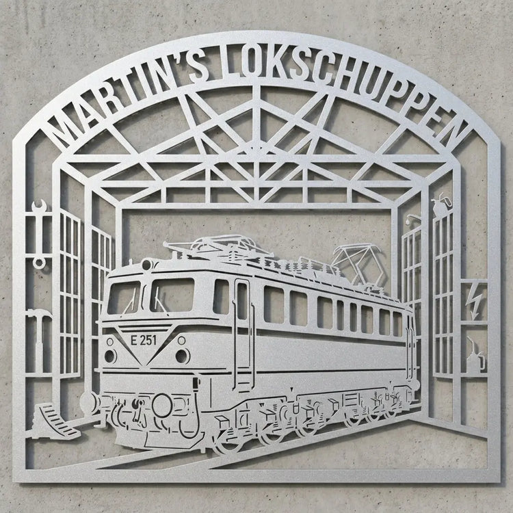 Martin’s Lokschuppen – E 251 Wandschild