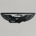 Wandschild Auto mit Flügeln – Emblem Steelmonks