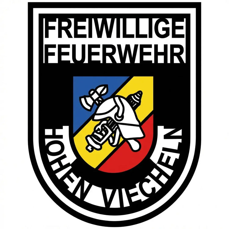 Feuerwehr-Wappen Wandschild Steelmonks