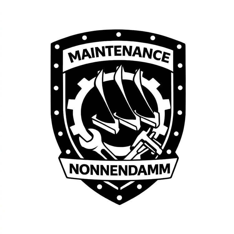 Logo-Silhouetten-Wandschild