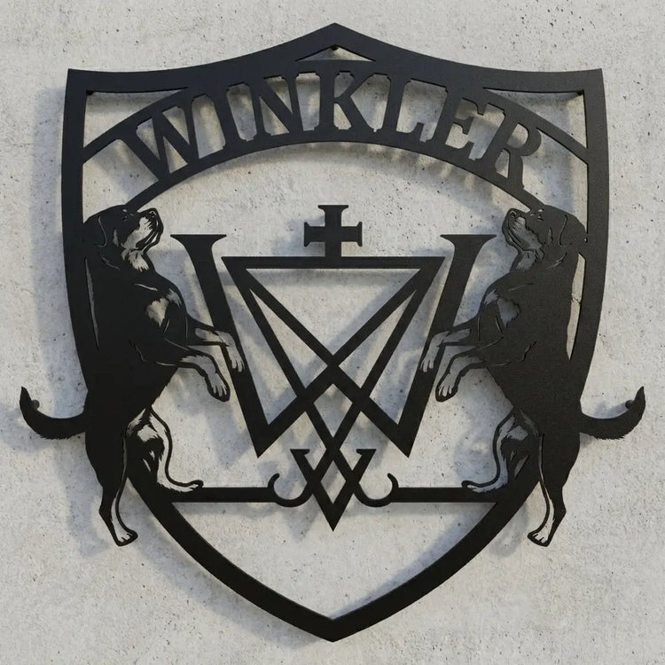 Wappen-Schild Rottweiler WINKLER