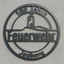 Feuerwehr Jesberg 100 Jahre – Emblem-Wandschild