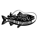 Fisch-Emblem Bernd der Superangler