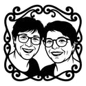 Familienschild Emblem-Wandschild Steelmonks