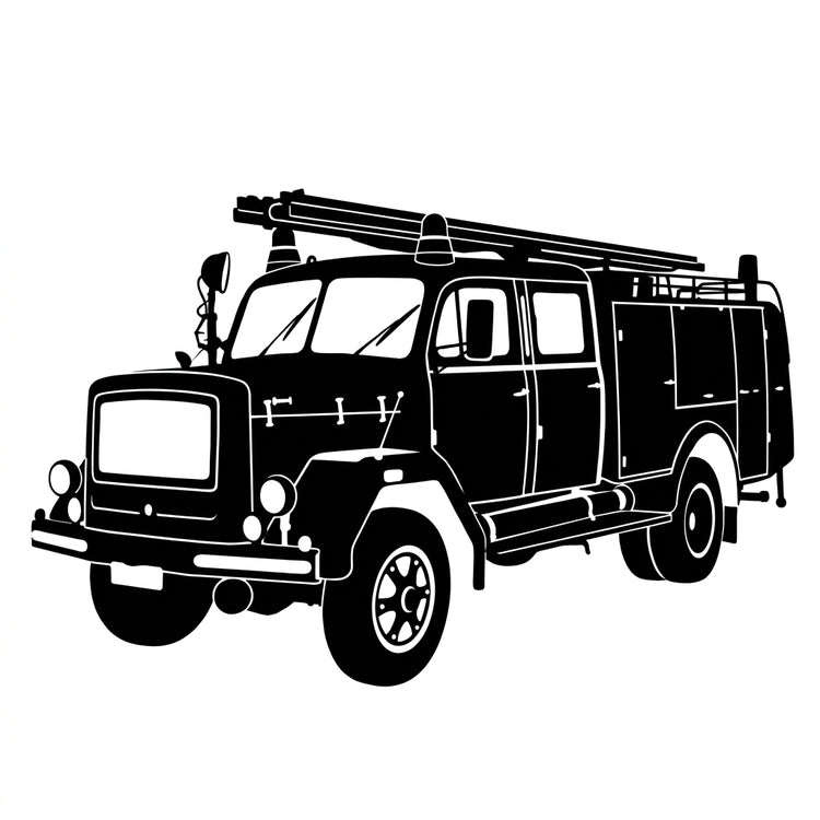 Fahrzeug Silhouette Wandschild