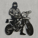 Konturschnitt-Silhouette nach Foto Steelmonks
