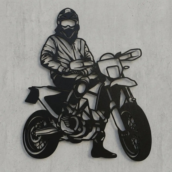 Konturschnitt-Silhouette nach Foto Steelmonks