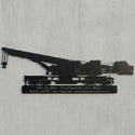 Kran Silhouette mit Jubiläumstext