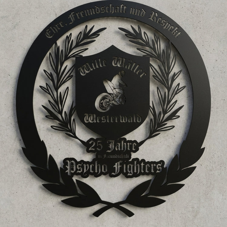 Wappenschild Silhouette
