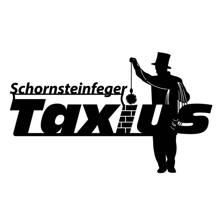 Logo Silhouette Wandschild