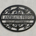 Ovales Hausschild Landhaus – Landhaus Friedl