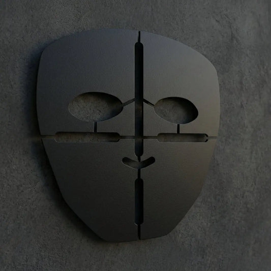 DJ-Maske Kreuz Steelmonks