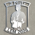 Emblem-Wandschild 2 Platz – LEM 2026 Steelmonks