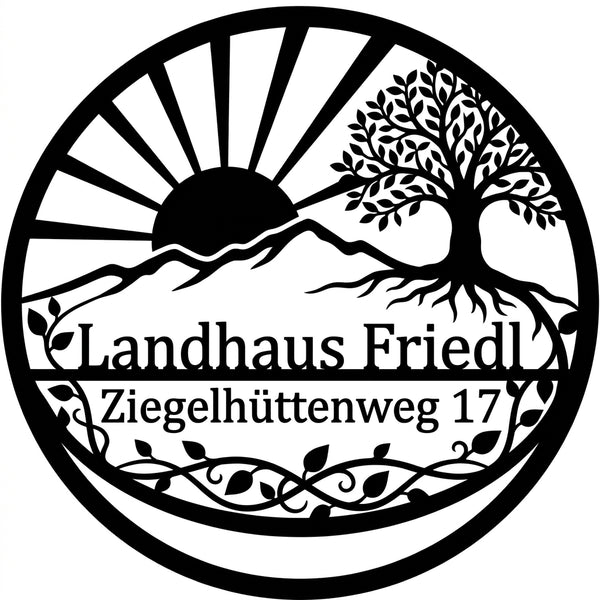 Ovales Hauschild Landhaus Friedl