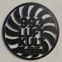 Turbinenlogo Metall-Wandschild
