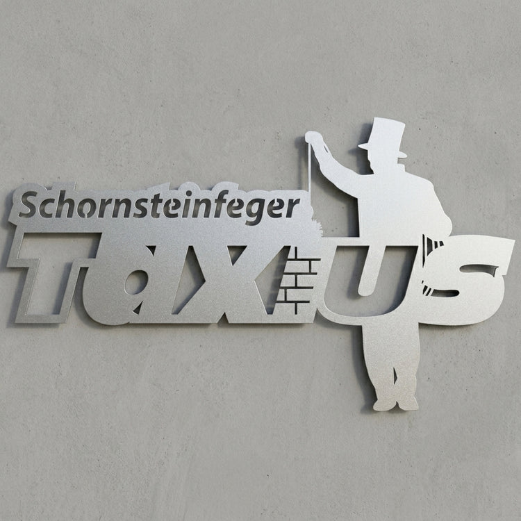 Logo-Emblem Wandschild