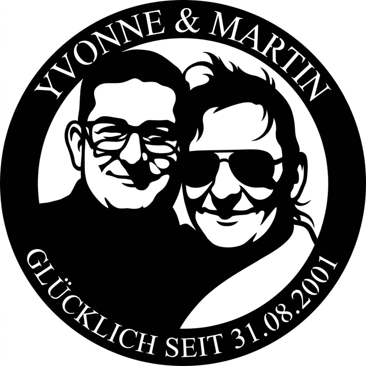 Familienwappen Yvonne & Martin