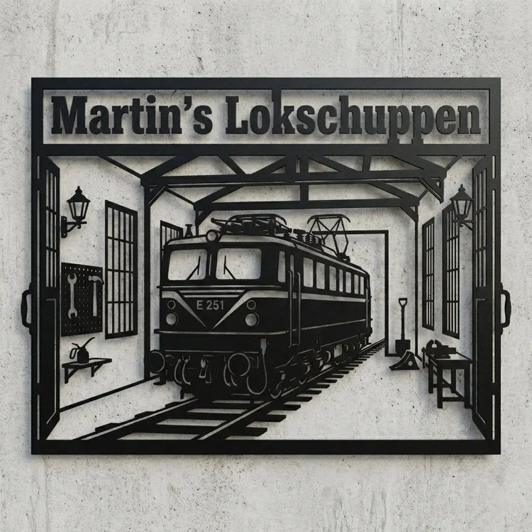 Wandschild Martin