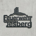 Metall-Wandschild Jesberg