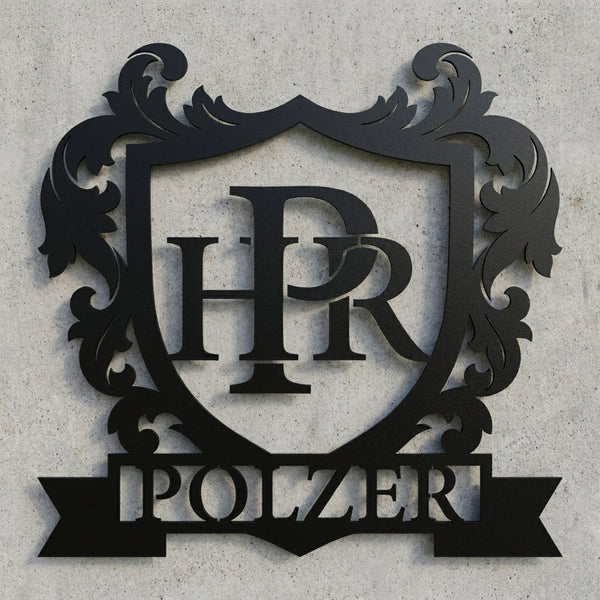Wappen-Monogramm HPR – Polzer