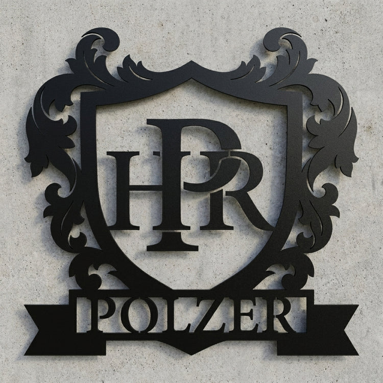 Wappen-Monogramm HPR – Polzer