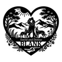 Herz-Wandschild Malinois David Denise BLANK