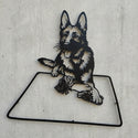 Hund-Silhouette nach Foto