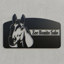 Boxenschild Pferdekopf – Zee Bonito Solo