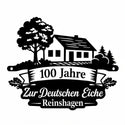 Wandschild mit Originaltext
