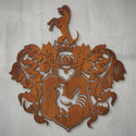 Wappen-Emblem Wandschild Steelmonks
