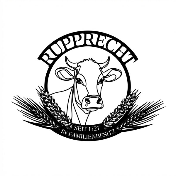 Hoflogo Emblem-Wandschild